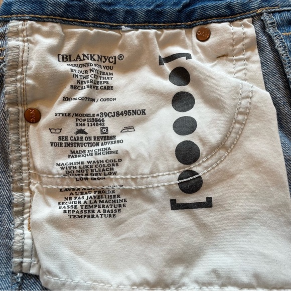 Blank NYC Distressed Denim Short - Picture 11 of 16